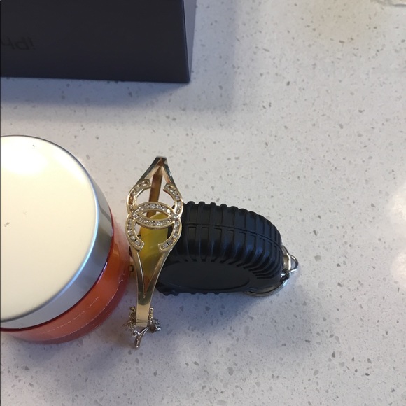 18k yellow gold bangles and real diamonds - Picture 6 of 6